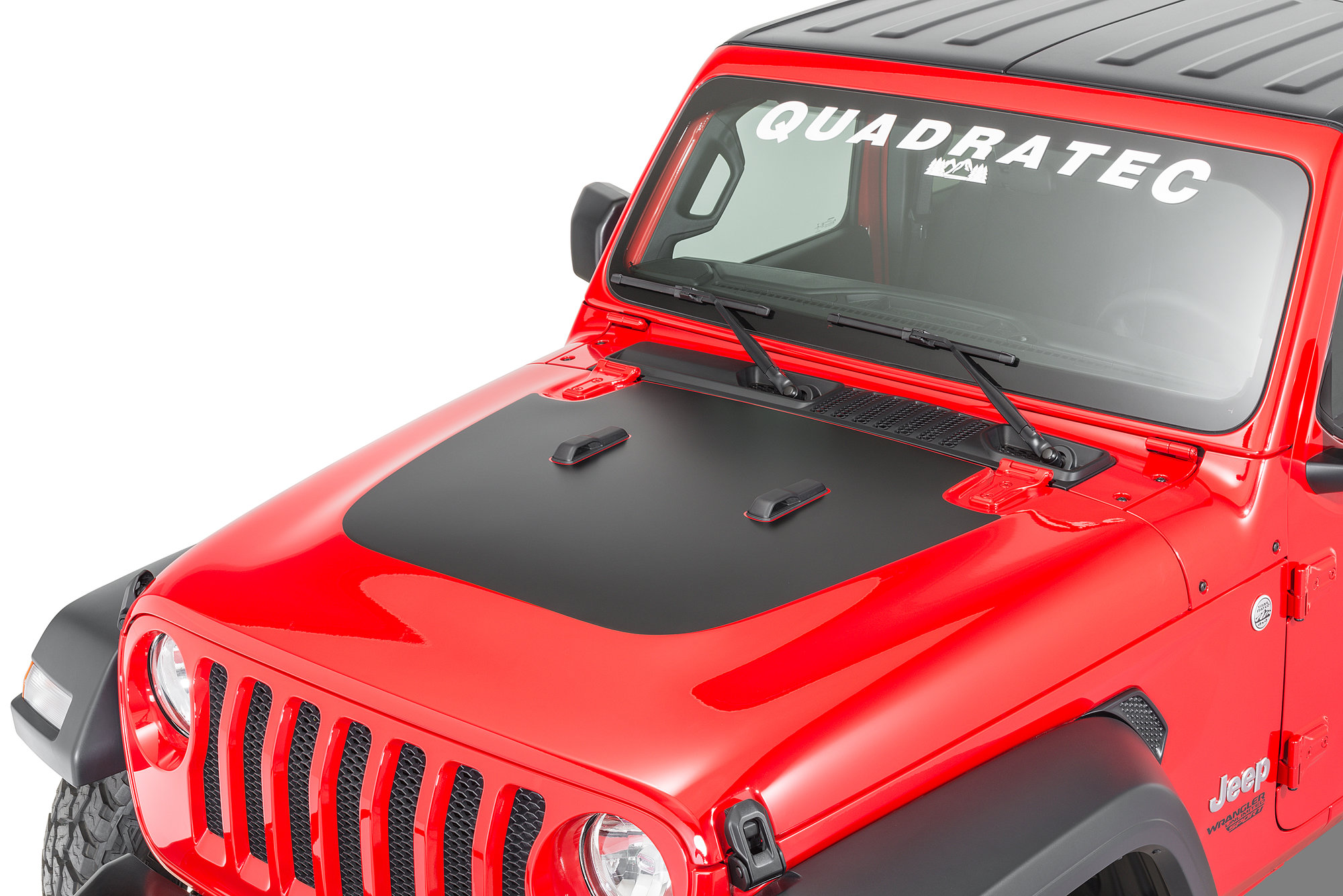 Jeep wrangler hood on sale decals